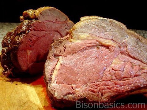 Bison Prime Rib Roast