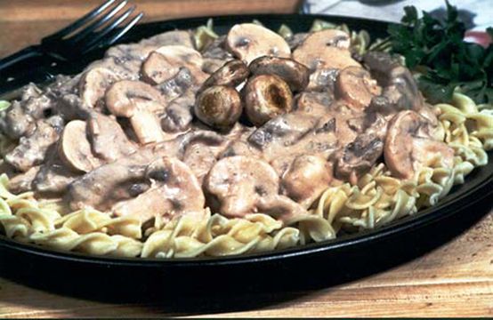 Bison Stroganoff