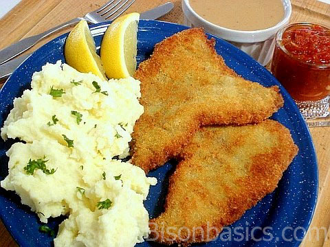 Chicken Fried Bison Steak