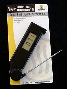 Thermapen cooking thermometer.